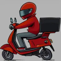 استخدام پیک موتوری