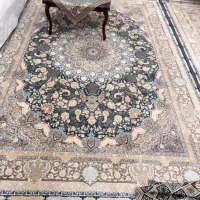 فرش ماشینی گل برجسته