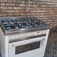 اجاق گازسفیدلوفرااصل ایتالیاوارداتی فروگریل همزمان