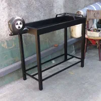 کباب پز زغالی ایستاده فن دار