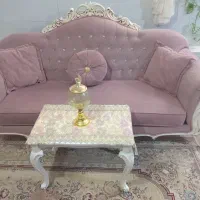 دو دست مبل هفت نفره با ست غذاخوری چهارنفره