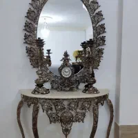 آینه شمعدان آلومینیومی