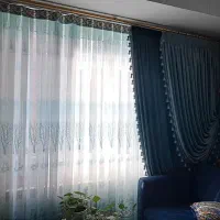 پرده حال و پذیرایی