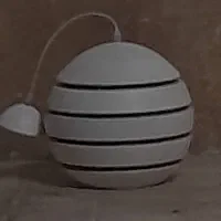 کابینت فلزی تکی و لوستر اتاق خواب