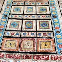 فرش ابریشم گونه 12متری
