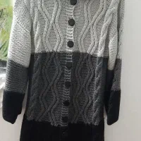 پالتو بافت درشت دست بافت