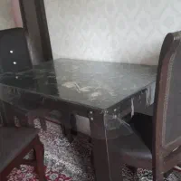 میز ناهارخوری ۴ نفره|میز و صندلی غذاخوری|بندر انزلی, بی بی حوریه|دیوار