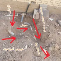 نیاز به نای گذاری چاه فاضلاب و اصلاح لوله کشی|خدمات پیشه و مهارت|زرند, |دیوار