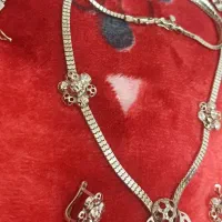سرویس طلا سفید کارتیر|جواهرات|قم, باجک دو|دیوار