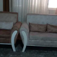 مبل هفت نفره راحتی|مبلمان خانگی و میز عسلی|پرند, فاز ۴|دیوار