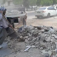 حمال نخاله تخریب
