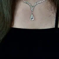 گردنبند اشک الماس