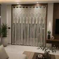 پرده های زیبا باکیفیت وترندمکرومه