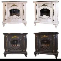 بخاری شومینه طرح حصیری|بخاری، هیتر، شومینه|همدان, |دیوار