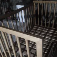 تختخواب چوبی عسلی|تخت و صندلی بچه|سبزوار, ایزی شهر|دیوار