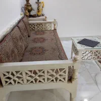 تخت سنتی|مبلمان خانگی و میز عسلی|قم, قلعه کامکار|دیوار
