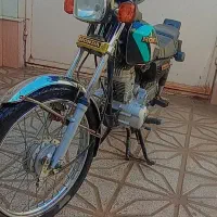 موتور احسان مدل ۹۴ سالم با سند سفید تازه تعمیر|موتورسیکلت|بردسکن, |دیوار