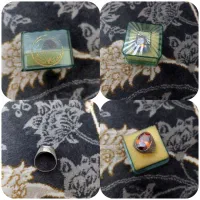 انگشتر نقره از مکه‌ خریداری شده