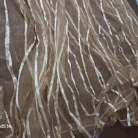 فروش پرده حریرطلایی