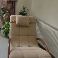 صندلی راک دسته چوبی|مبلمان خانگی و میز عسلی|تبریز, |دیوار