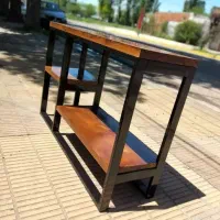 فلزی با استاتیک روی کار از چوب راش نراد mdf