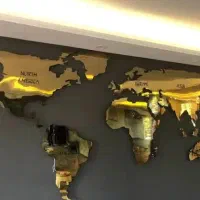 نقشه جهان|تابلو، نقاشی، عکس|گلستان (تهران), |دیوار