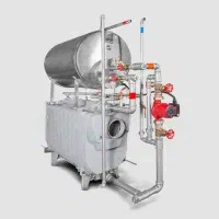 دیگ و منبع شوفاژ موتورخانه