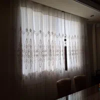 پرده حریر کارشده|پرده، رانر، رومیزی|تهران, تهرانپارس شرقی|دیوار