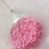 گل ربانی صورتی سفارش در هر رنگ و عدد|گل مصنوعی|قم, جمکران|دیوار