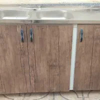 کابینت و سینک ظرفشویی نو