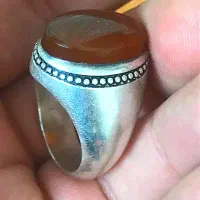 انگشتر نقره عقیق یمن