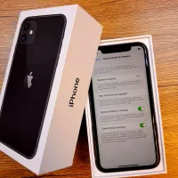 iphone11 black  GB64 ایفون ۱۱ مشکی ۶۴گیگ