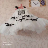 دو عدد پیراهن پرنسسی مناسب ۳و ۴ سال
