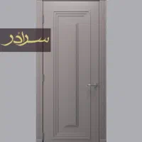 درب ضد سرقت درب اتاقی مدرن روکش pvc، پنجره کد K096