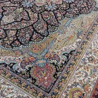 ۷۰۰شانه اصلی تراکم ۲۵۵۰ گلریز سرمه ایی|فرش|ایذه, |دیوار