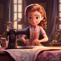 خیاط و چرخ کار