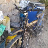 دوچرخه ۲۴ تمام فنر|دوچرخه، اسکیت، اسکوتر|پاپی, |دیوار