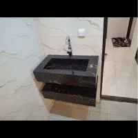 روشویی و شلف دست ساز