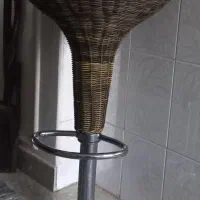 صندلی  حصیری پایه بلند  کانتر   اپن  اشپزخانه