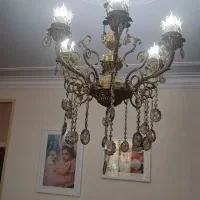 لوستر برنز|لوستر و چراغ آویز|رباطکریم, رباطکریم|دیوار