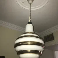 لوستر حباب دوپوسته المانی قدیمی انتیک