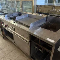 فر ترکیبی گریل زغالی،گریل روغنی،شعله و سرخ کن|کافیشاپ و رستوران|زنجان, |دیوار