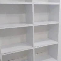قفسه درحد نو|کتابخانه، شلف، قفسه‌های دیواری|رشت, پل تالشان|دیوار