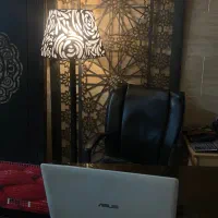 آباژور و استند گل فلزی خاص|چراغ خواب و آباژور|یزد, |دیوار