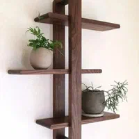 شلف پایه مخفی و میز کانتر در طرحهای متنوع|کتابخانه، شلف، قفسههای دیواری|شیراز, پودنک|دیوار