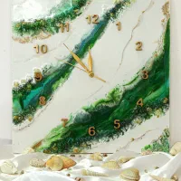 تابلو و ساعت  و استند رزین|صنایع دستی و سایر لوازم تزئینی|نوکنده, |دیوار