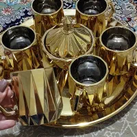 ست چایخوری فورتیک طلایی