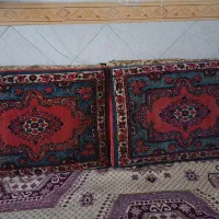 پشتی دست بافت با طرح زیبا