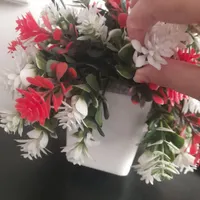 سبد گل سبد حصیری گل مصنوعی