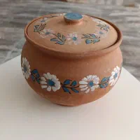 کاسه  وظروف سفالی نفیس وزیبا
